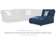 Acklen Place Power Reclining Sectional with Chaise - Home Furniture And More (Brentwood, MD)