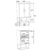 Borman Bar Cabinet - Home Furniture And More (Brentwood, MD)