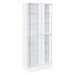 Cabra Curio Cabinet with LED Lighting - Home Furniture And More (Brentwood, MD)