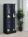 Cabra Curio Cabinet with LED Lighting - Home Furniture And More (Brentwood, MD)