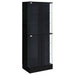 Cabra Curio Cabinet with LED Lighting - Home Furniture And More (Brentwood, MD)
