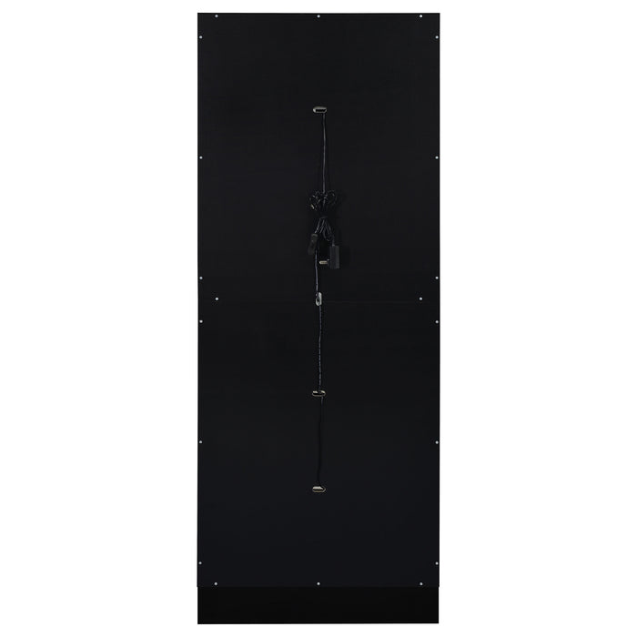 Cabra Curio Cabinet with LED Lighting - Home Furniture And More (Brentwood, MD)
