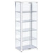 Aero Curio Cabinet with LED Lighting - Home Furniture And More (Brentwood, MD)