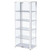 Aero Curio Cabinet with LED Lighting - Home Furniture And More (Brentwood, MD)