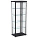 Aero Curio Cabinet with LED Lighting - Home Furniture And More (Brentwood, MD)