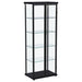 Aero Curio Cabinet with LED Lighting - Home Furniture And More (Brentwood, MD)