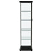 Aero Curio Cabinet with LED Lighting - Home Furniture And More (Brentwood, MD)