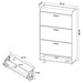 Denia Shoe Cabinet - Home Furniture And More (Brentwood, MD)