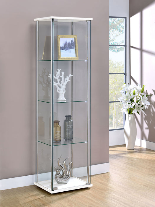 Bellatrix Curio Cabinet - Home Furniture And More (Brentwood, MD)