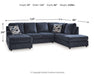 Albar Place Sectional - Home Furniture And More (Brentwood, MD)