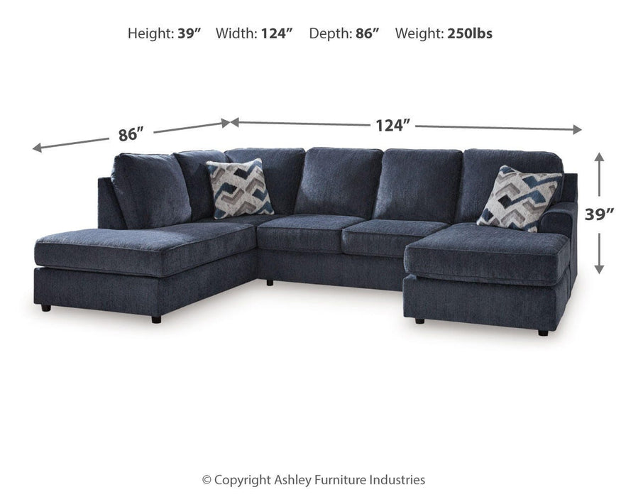 Albar Place Sectional - Home Furniture And More (Brentwood, MD)