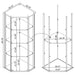 Zenobia Curio Cabinet - Home Furniture And More (Brentwood, MD)