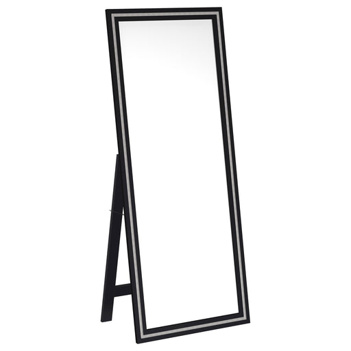 Windrose Standing Mirror with LED Lighting - Home Furniture And More (Brentwood, MD)
