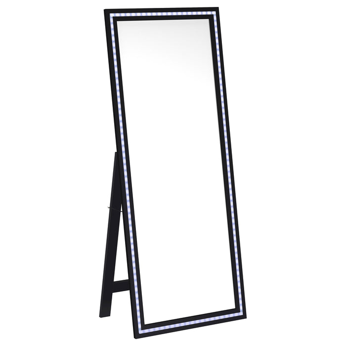 Windrose Standing Mirror with LED Lighting - Home Furniture And More (Brentwood, MD)