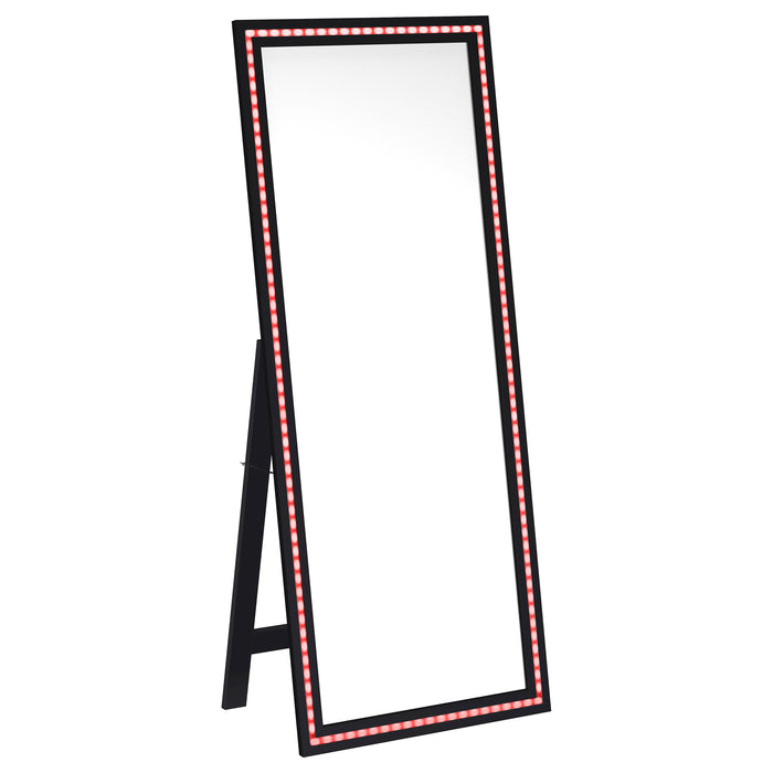 Windrose Standing Mirror with LED Lighting - Home Furniture And More (Brentwood, MD)