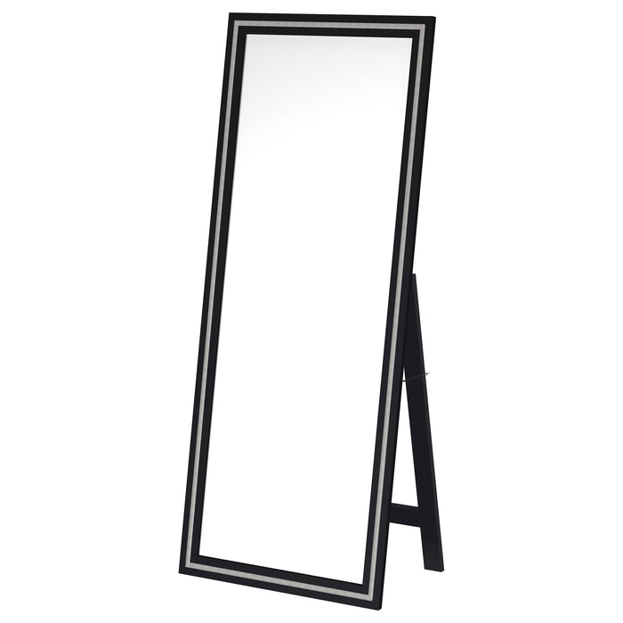 Windrose Standing Mirror with LED Lighting - Home Furniture And More (Brentwood, MD)
