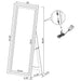Windrose Standing Mirror with LED Lighting - Home Furniture And More (Brentwood, MD)