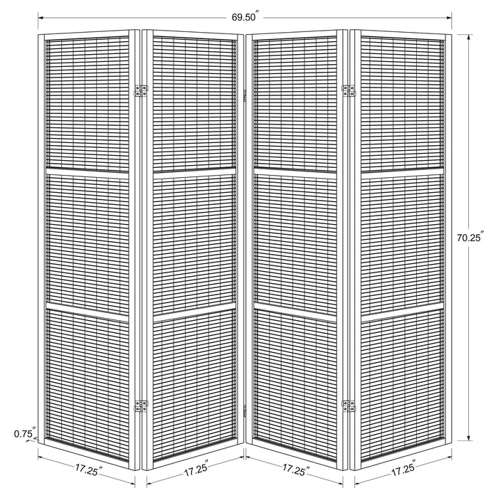 Browning Four-Panel Room Divider - Home Furniture And More (Brentwood, MD)