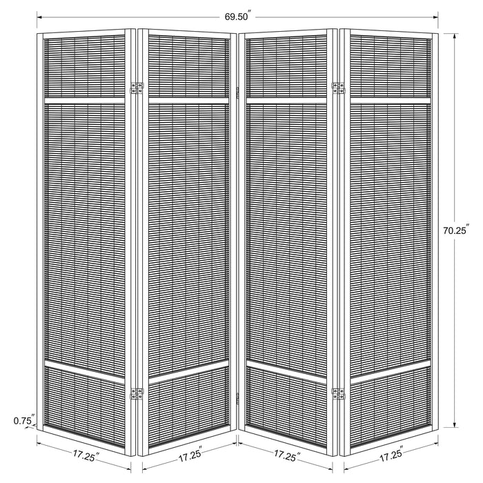Pearce Four-Panel Room Divider - Home Furniture And More (Brentwood, MD)