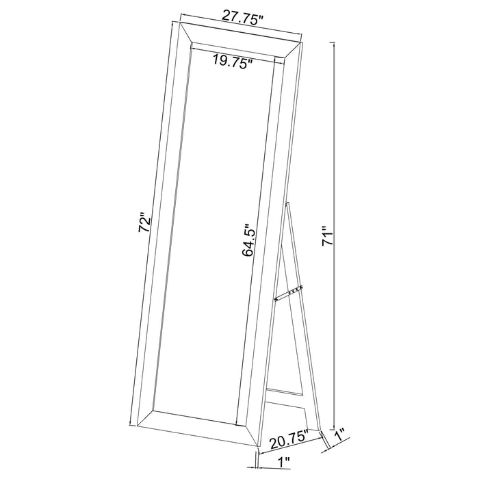Cadence Standing Mirror - Home Furniture And More (Brentwood, MD)