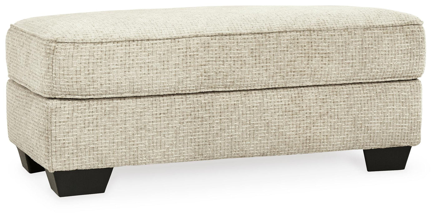 Monaghan Oversized Chair and Ottoman - Home Furniture And More (Brentwood, MD)