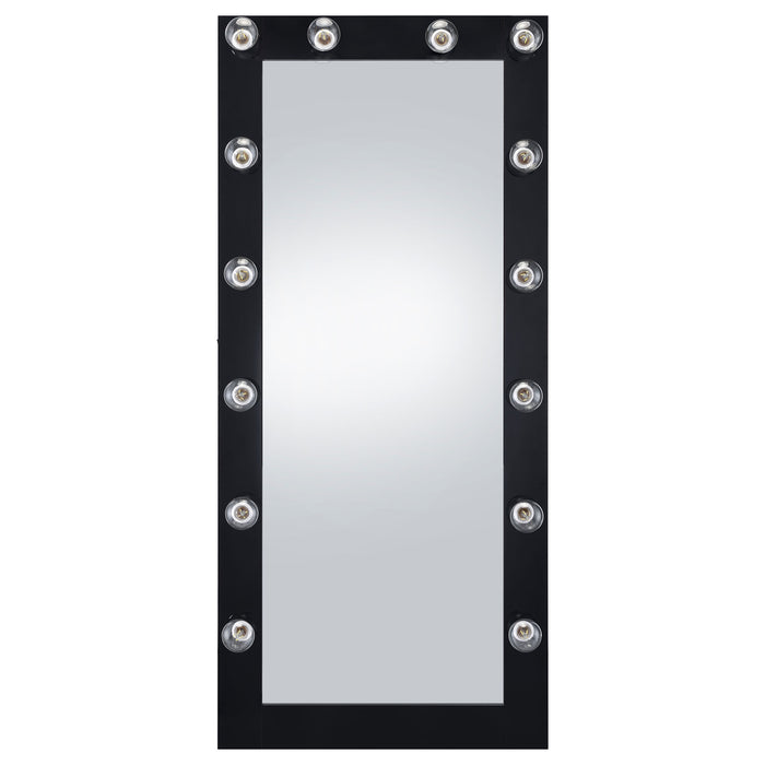 Zayan Floor Mirror with LED Lighting - Home Furniture And More (Brentwood, MD)