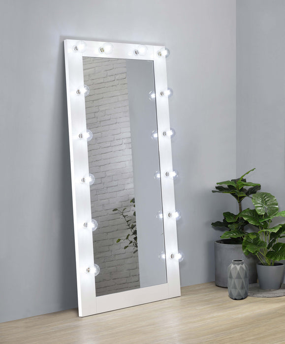 Zayan Floor Mirror with LED Lighting - Home Furniture And More (Brentwood, MD)