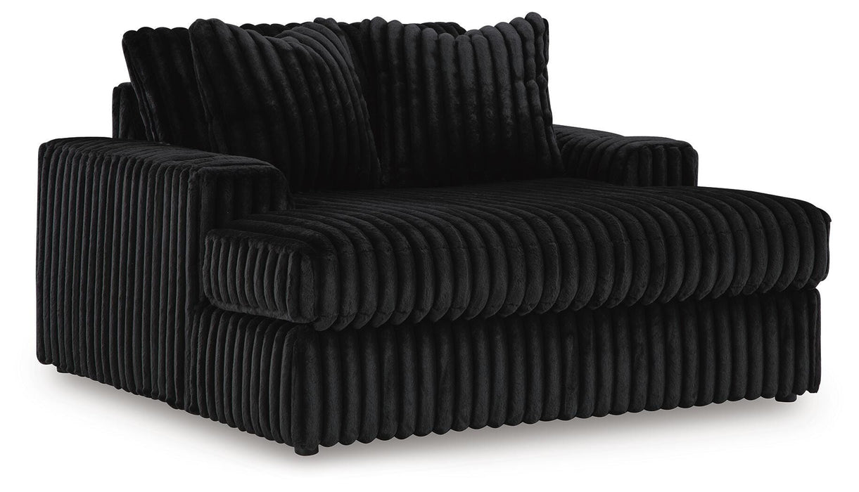 Midnight-Madness Oversized Chaise - Home Furniture And More (Brentwood, MD)