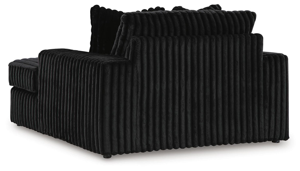 Midnight-Madness Oversized Chaise - Home Furniture And More (Brentwood, MD)