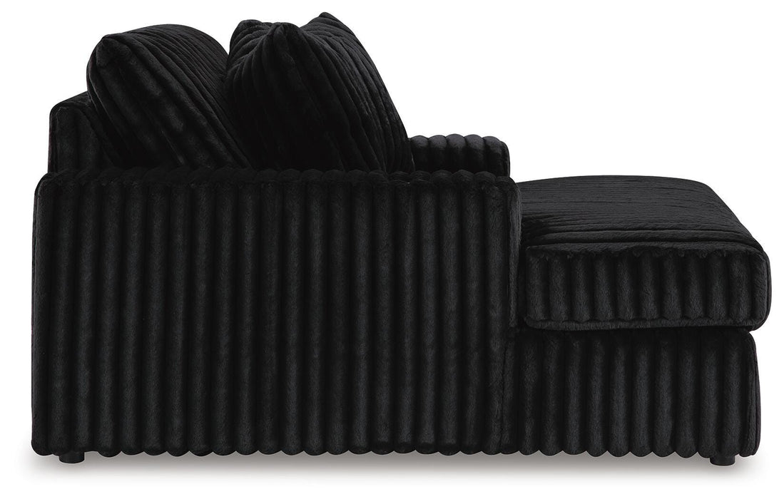 Midnight-Madness Oversized Chaise - Home Furniture And More (Brentwood, MD)