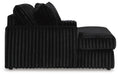 Midnight-Madness Oversized Chaise - Home Furniture And More (Brentwood, MD)