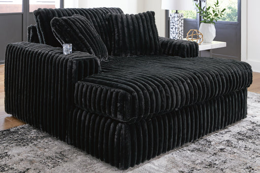Midnight-Madness Oversized Chaise - Home Furniture And More (Brentwood, MD)