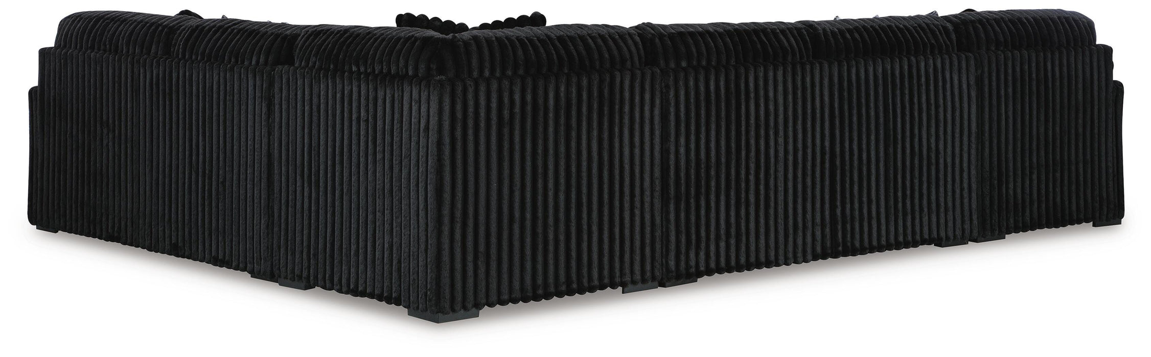 Midnight-Madness Sectional with Chaise - Home Furniture And More (Brentwood, MD)