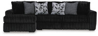 Midnight-Madness Sectional Sofa with Chaise - Home Furniture And More (Brentwood, MD)