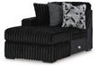 Midnight-Madness Sectional Sofa with Chaise - Home Furniture And More (Brentwood, MD)