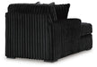 Midnight-Madness Sectional with Chaise - Home Furniture And More (Brentwood, MD)