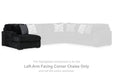 Midnight-Madness Sectional with Chaise - Home Furniture And More (Brentwood, MD)