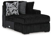 Midnight-Madness Sectional Sofa with Chaise - Home Furniture And More (Brentwood, MD)