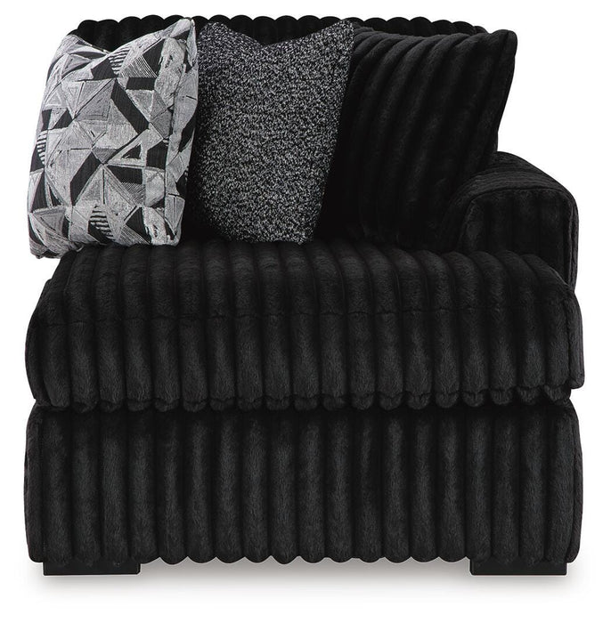 Midnight-Madness Super Chaise - Home Furniture And More (Brentwood, MD)