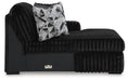 Midnight-Madness Sectional Sofa with Chaise - Home Furniture And More (Brentwood, MD)