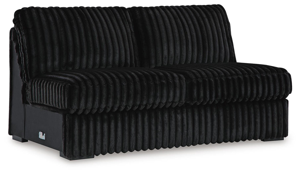 Midnight-Madness Sectional with Chaise - Home Furniture And More (Brentwood, MD)
