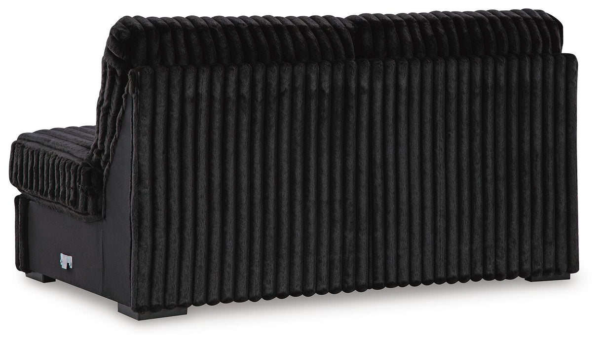 Midnight-Madness Sectional with Chaise - Home Furniture And More (Brentwood, MD)