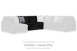 Midnight-Madness Sectional with Chaise - Home Furniture And More (Brentwood, MD)