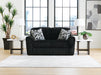 Midnight-Madness Loveseat - Home Furniture And More (Brentwood, MD)