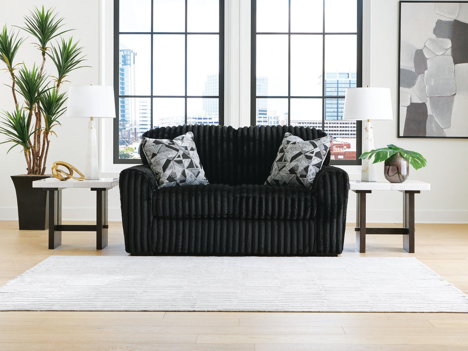 Midnight-Madness Loveseat - Home Furniture And More (Brentwood, MD)