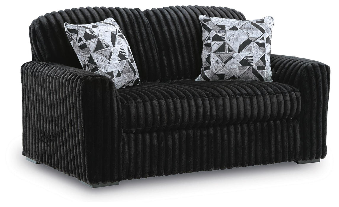 Midnight-Madness Loveseat - Home Furniture And More (Brentwood, MD)