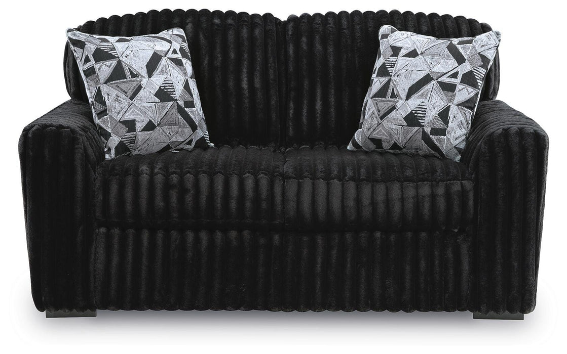 Midnight-Madness Loveseat - Home Furniture And More (Brentwood, MD)