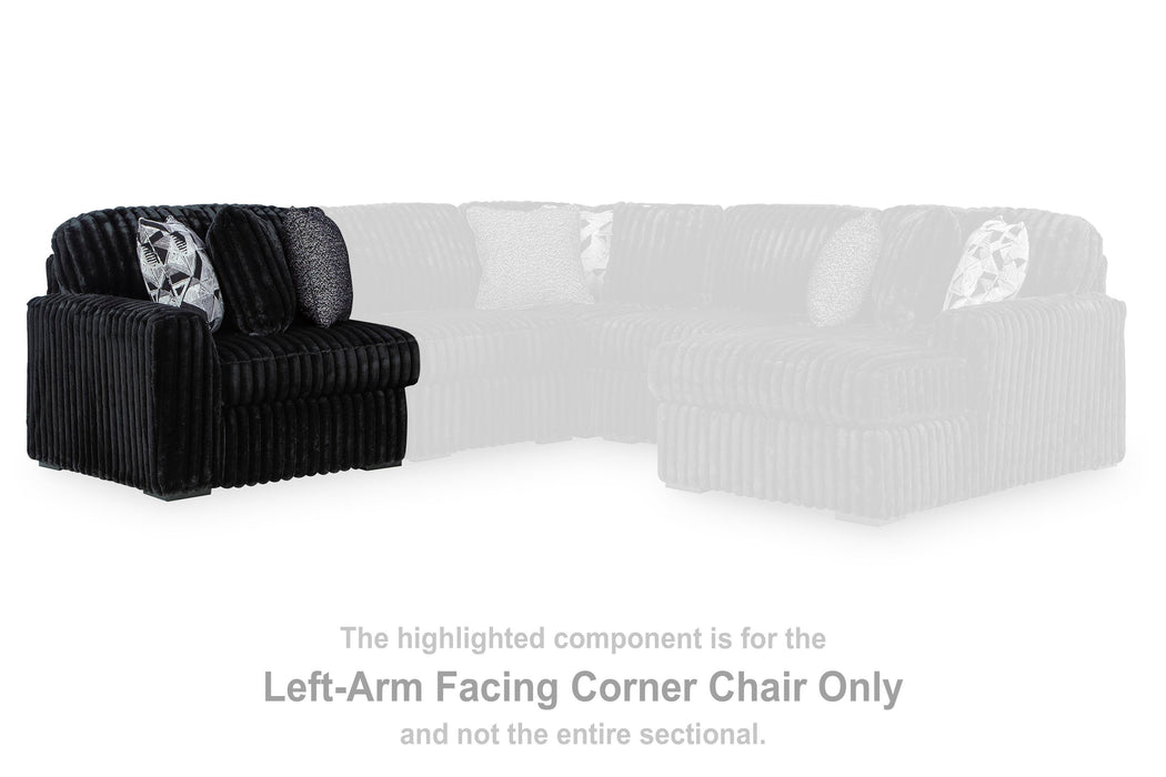 Midnight-Madness Sectional - Home Furniture And More (Brentwood, MD)