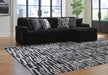 Midnight-Madness Sectional Sofa with Chaise - Home Furniture And More (Brentwood, MD)