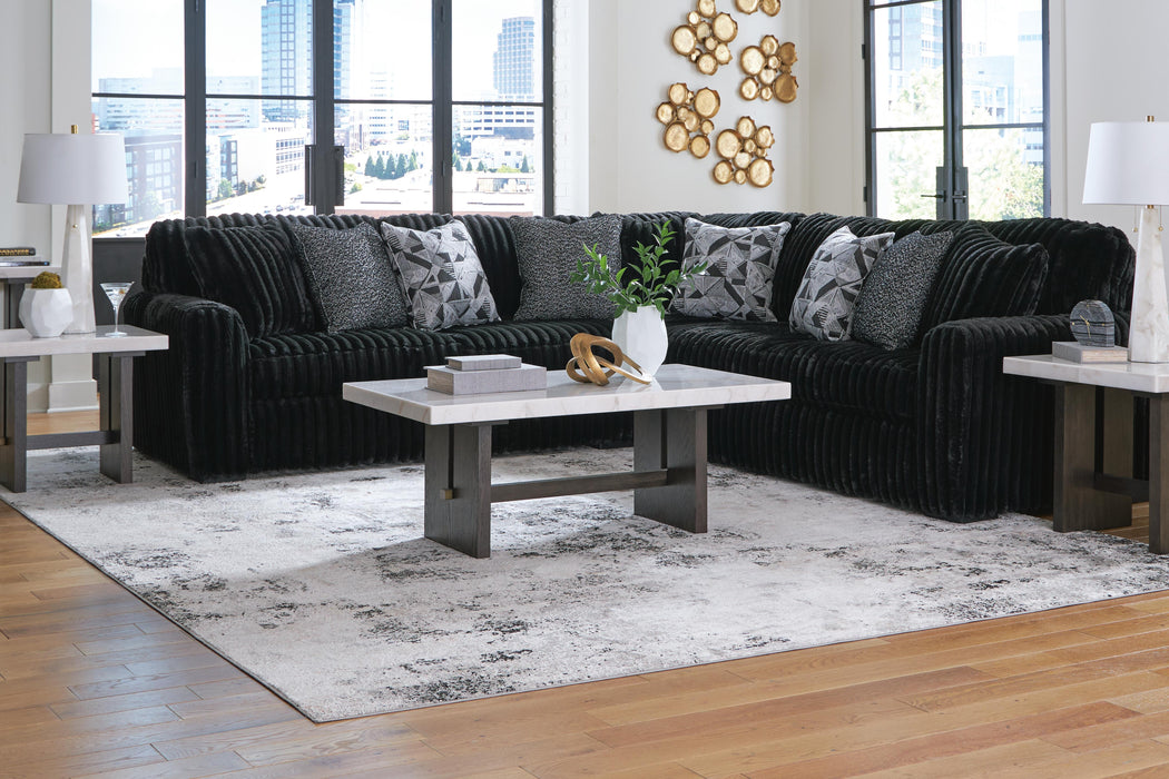 Midnight-Madness Sectional - Home Furniture And More (Brentwood, MD)
